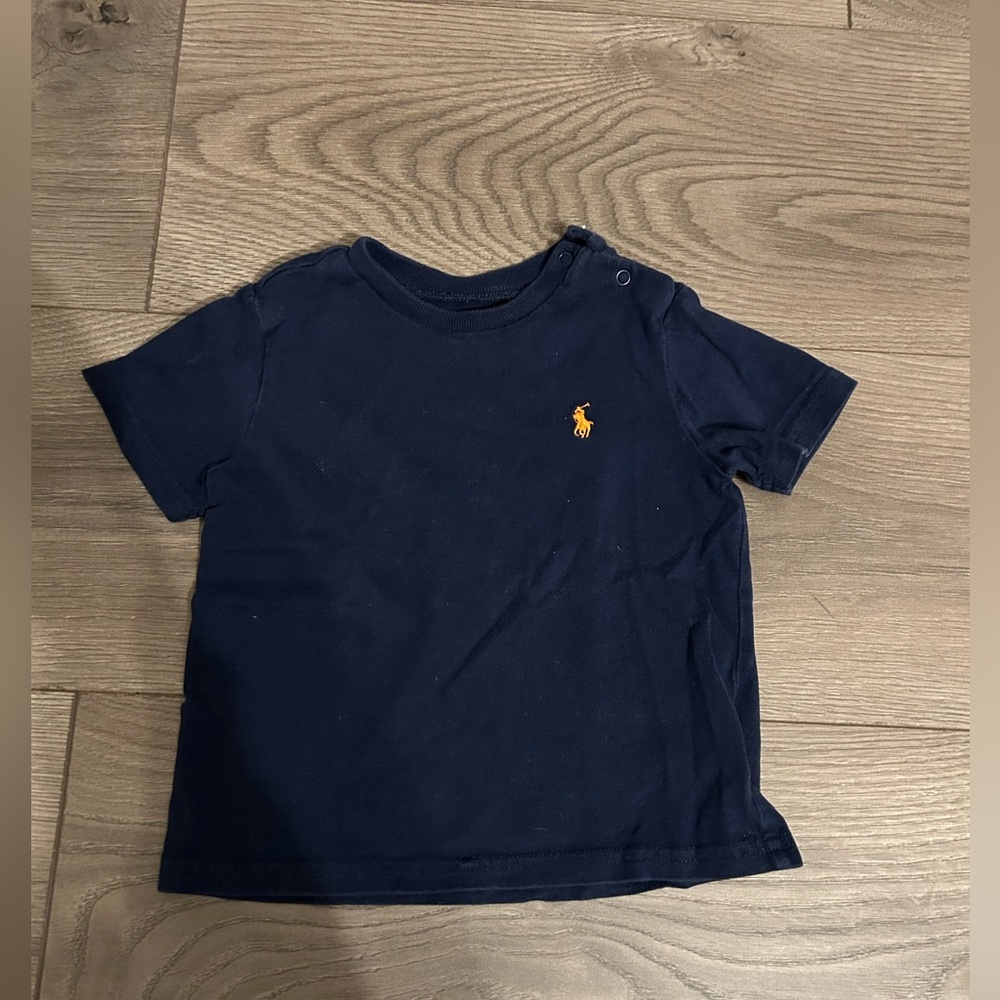 Ralph Lauren polo shirt for baby. Navy blue, size 12 months